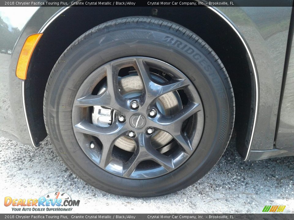 2018 Chrysler Pacifica Touring Plus Granite Crystal Metallic / Black/Alloy Photo #20