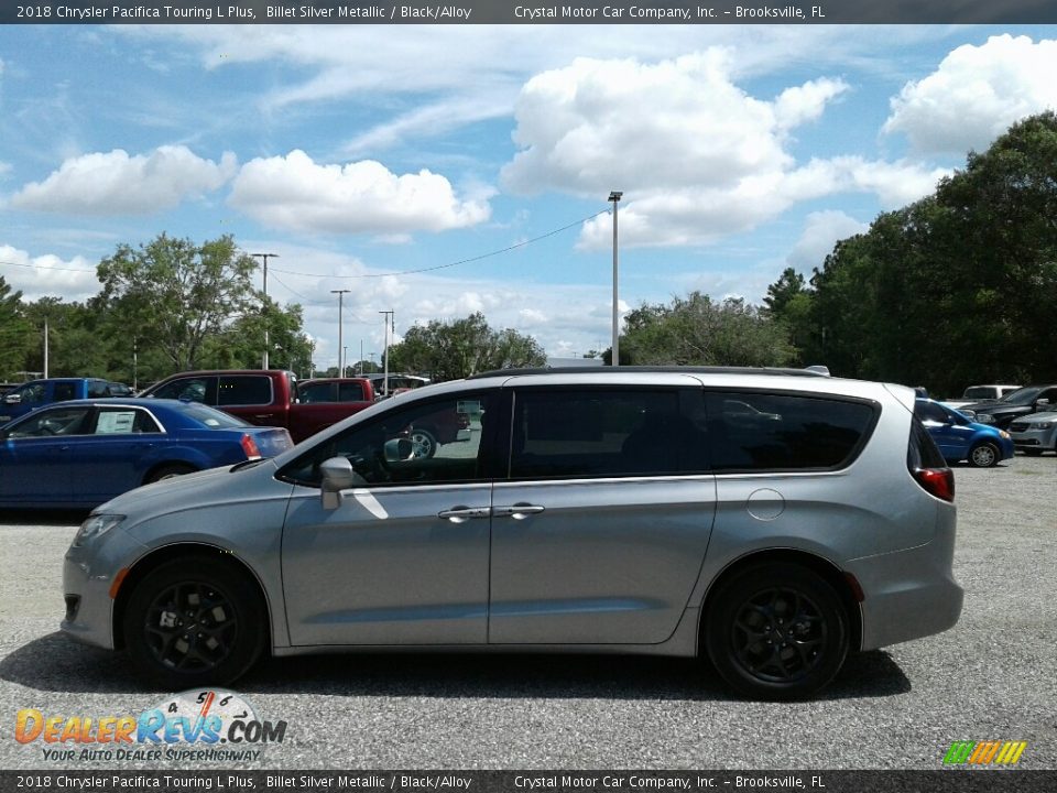 2018 Chrysler Pacifica Touring L Plus Billet Silver Metallic / Black/Alloy Photo #2