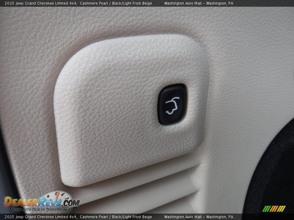 2015 Jeep Grand Cherokee Limited 4x4 Cashmere Pearl / Black/Light Frost Beige Photo #29