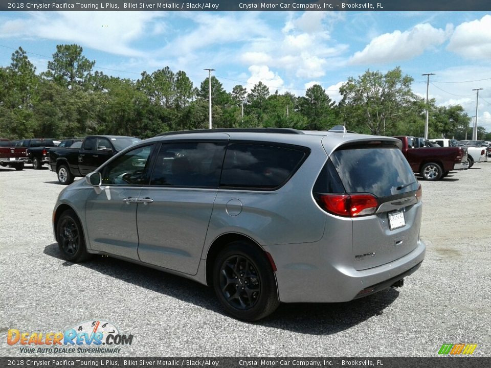 2018 Chrysler Pacifica Touring L Plus Billet Silver Metallic / Black/Alloy Photo #3