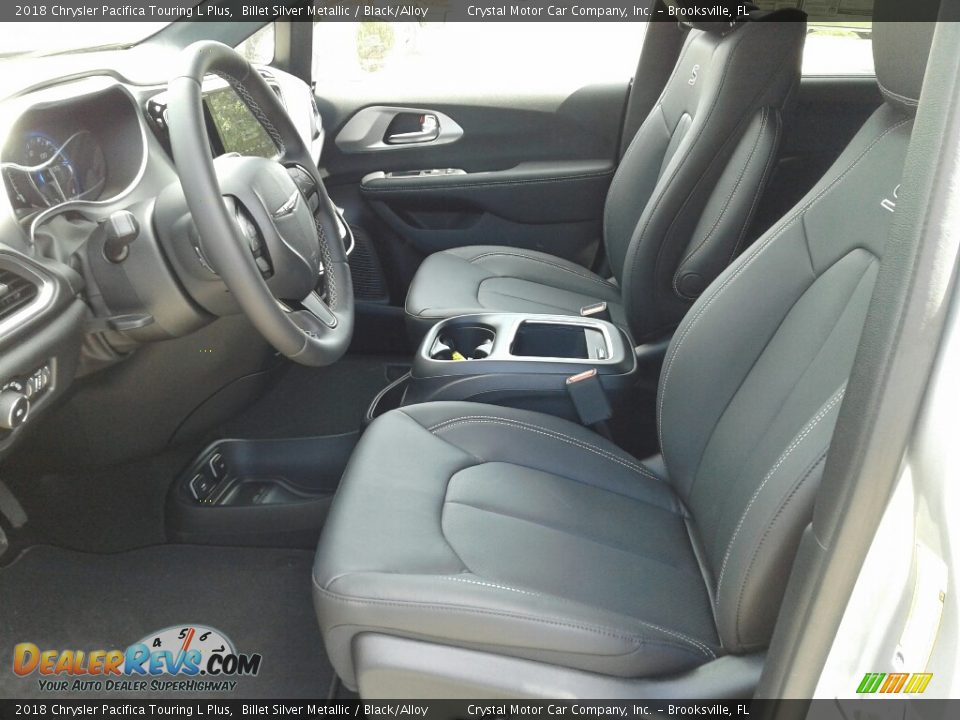 2018 Chrysler Pacifica Touring L Plus Billet Silver Metallic / Black/Alloy Photo #9