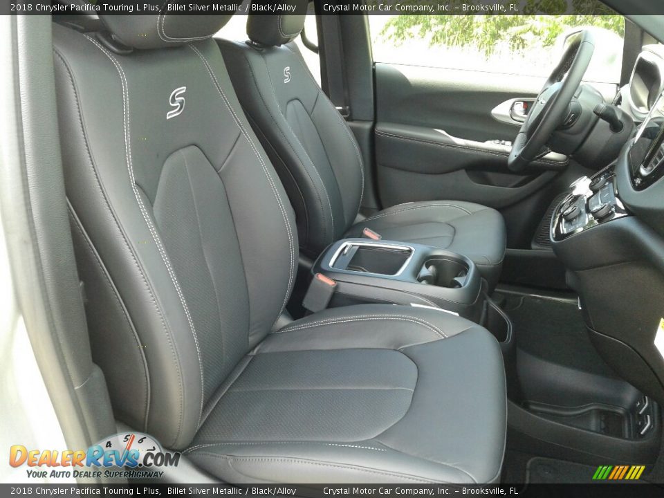 2018 Chrysler Pacifica Touring L Plus Billet Silver Metallic / Black/Alloy Photo #12