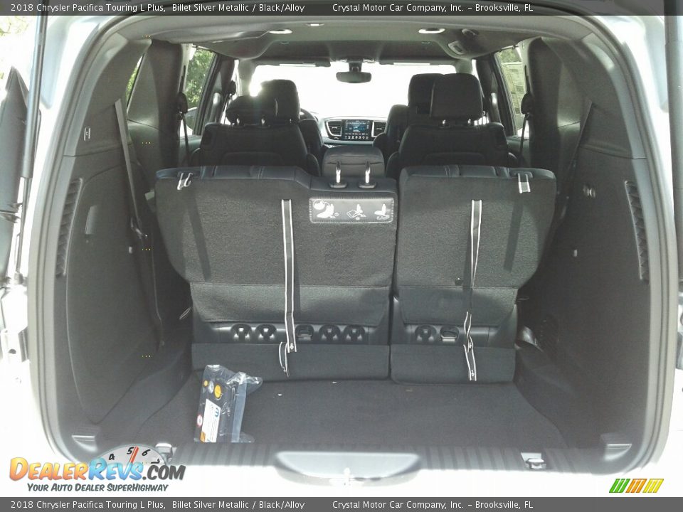 2018 Chrysler Pacifica Touring L Plus Billet Silver Metallic / Black/Alloy Photo #20