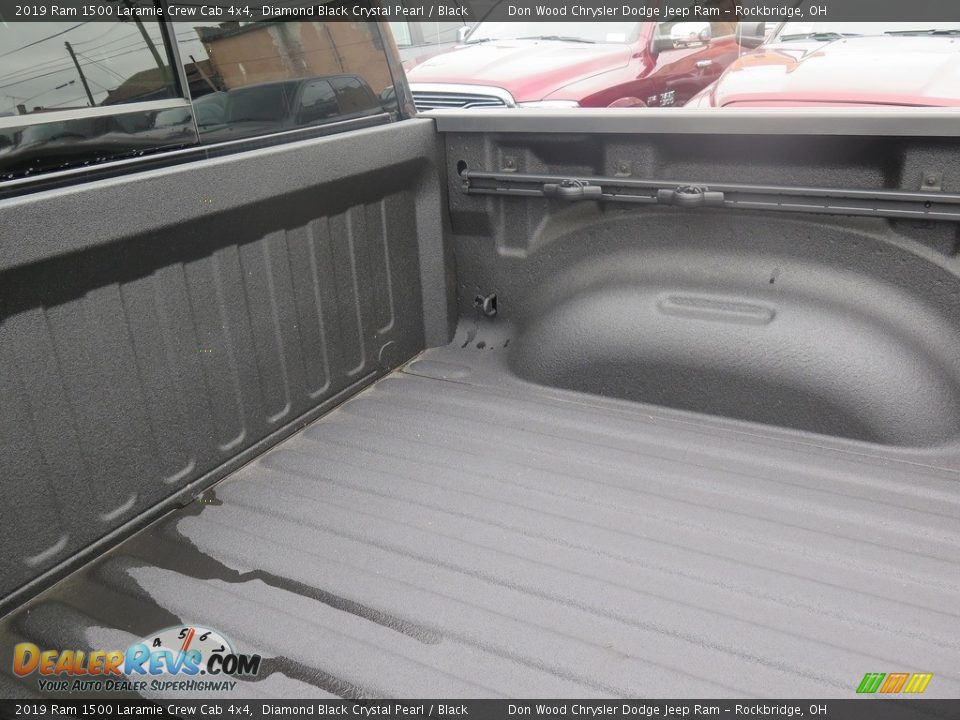 2019 Ram 1500 Laramie Crew Cab 4x4 Diamond Black Crystal Pearl / Black Photo #30