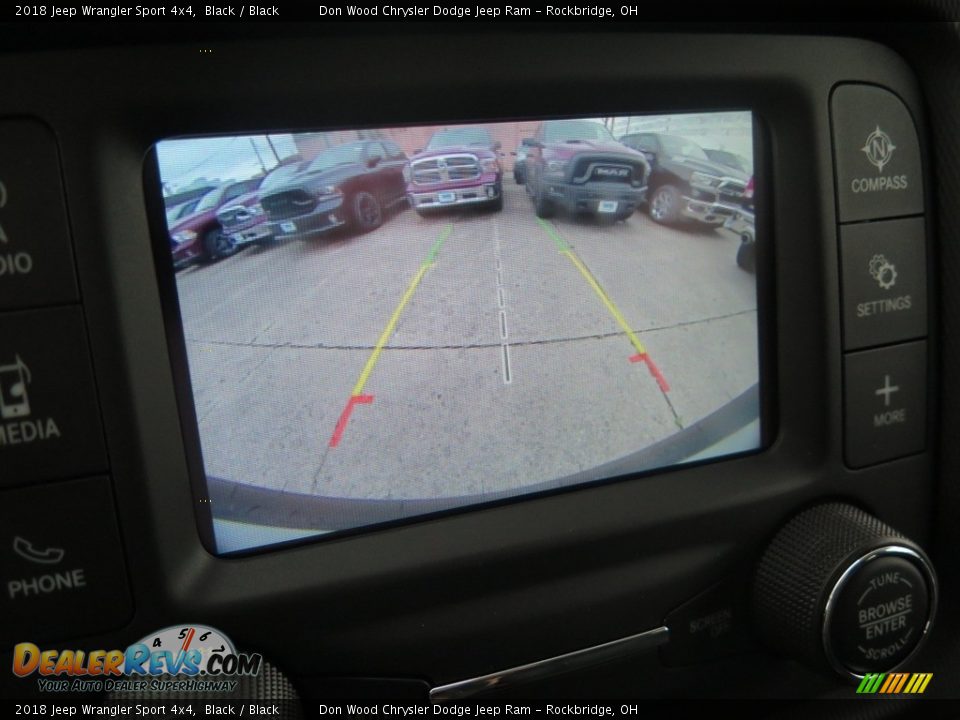 2018 Jeep Wrangler Sport 4x4 Black / Black Photo #3