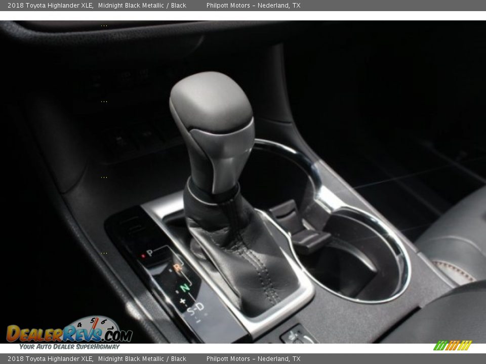 2018 Toyota Highlander XLE Midnight Black Metallic / Black Photo #14
