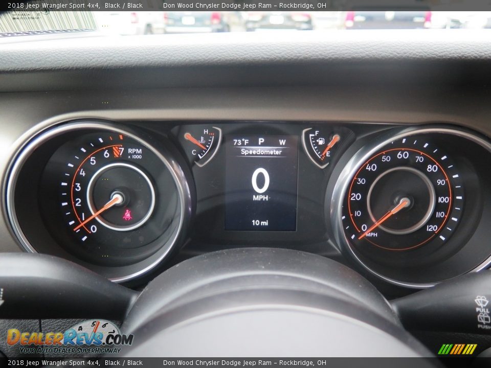 2018 Jeep Wrangler Sport 4x4 Gauges Photo #17