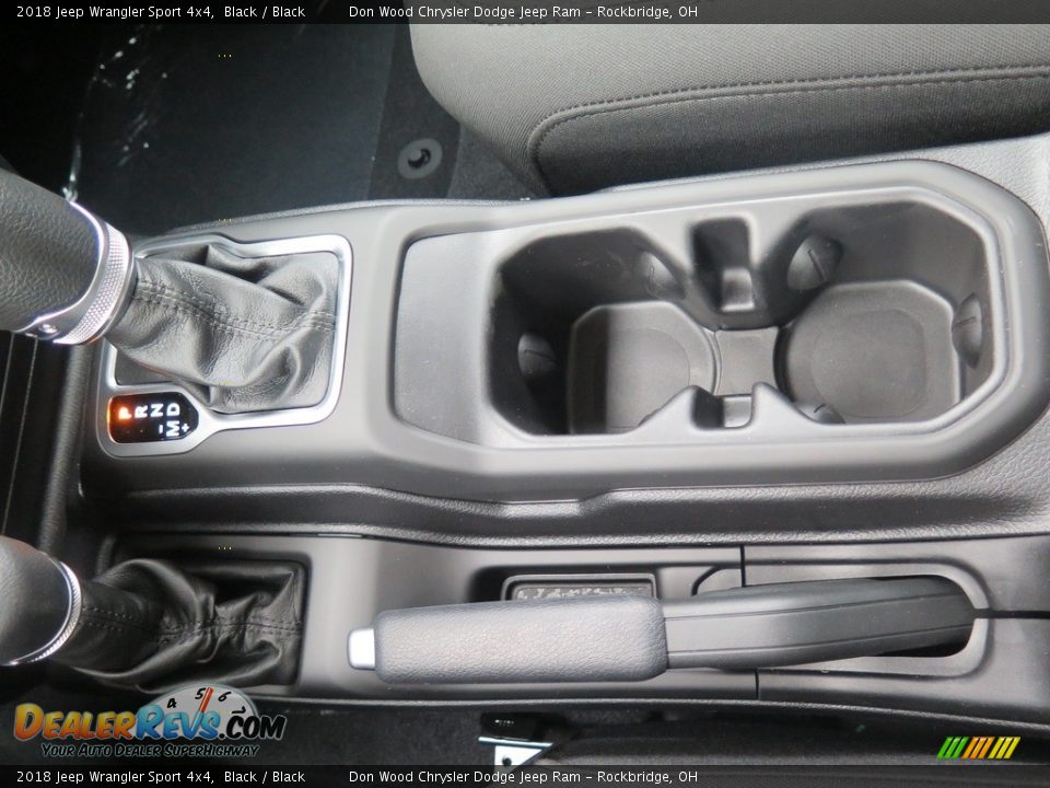 2018 Jeep Wrangler Sport 4x4 Black / Black Photo #19