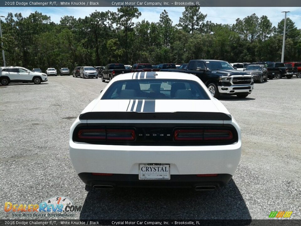 2018 Dodge Challenger R/T White Knuckle / Black Photo #4