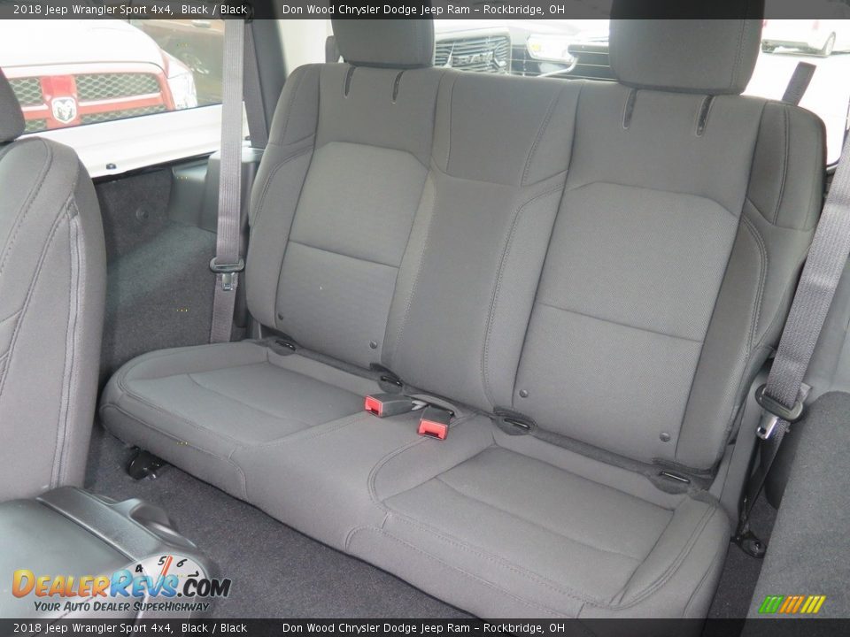 Rear Seat of 2018 Jeep Wrangler Sport 4x4 Photo #21