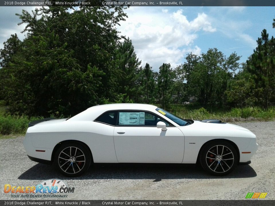 2018 Dodge Challenger R/T White Knuckle / Black Photo #6