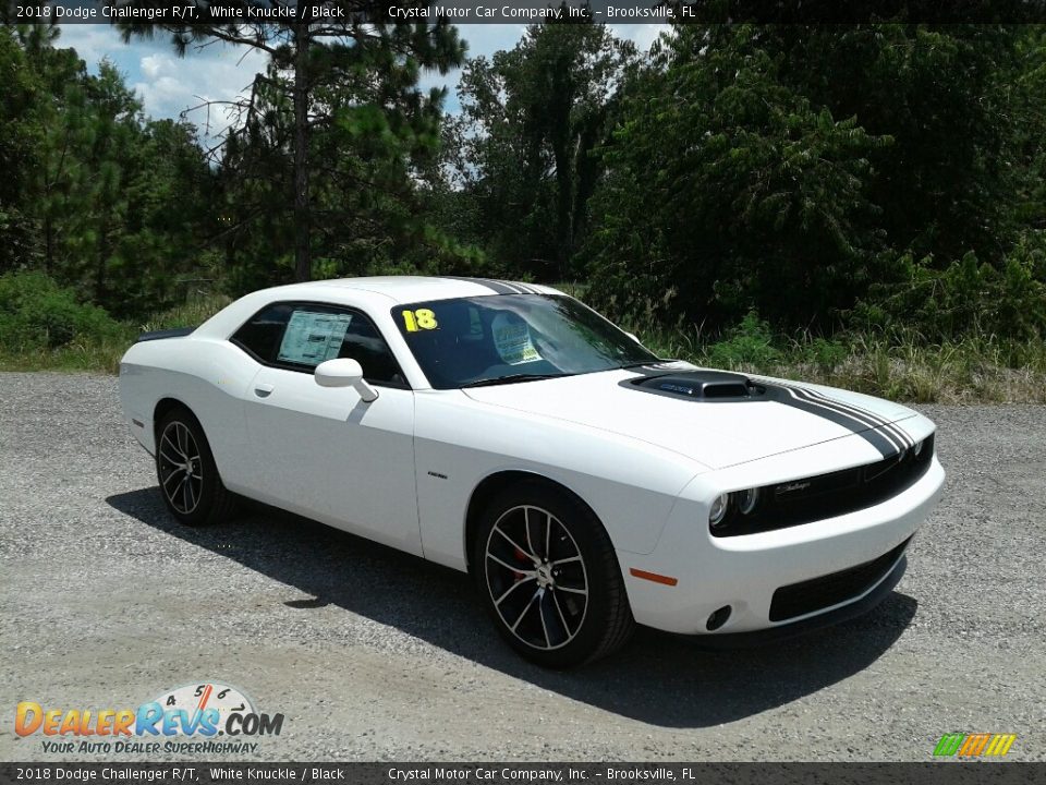 2018 Dodge Challenger R/T White Knuckle / Black Photo #7