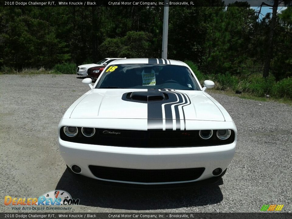 2018 Dodge Challenger R/T White Knuckle / Black Photo #8