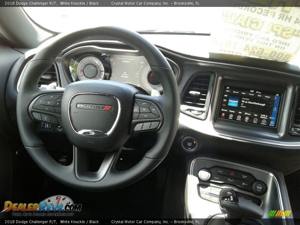 2018 Dodge Challenger R/T White Knuckle / Black Photo #13