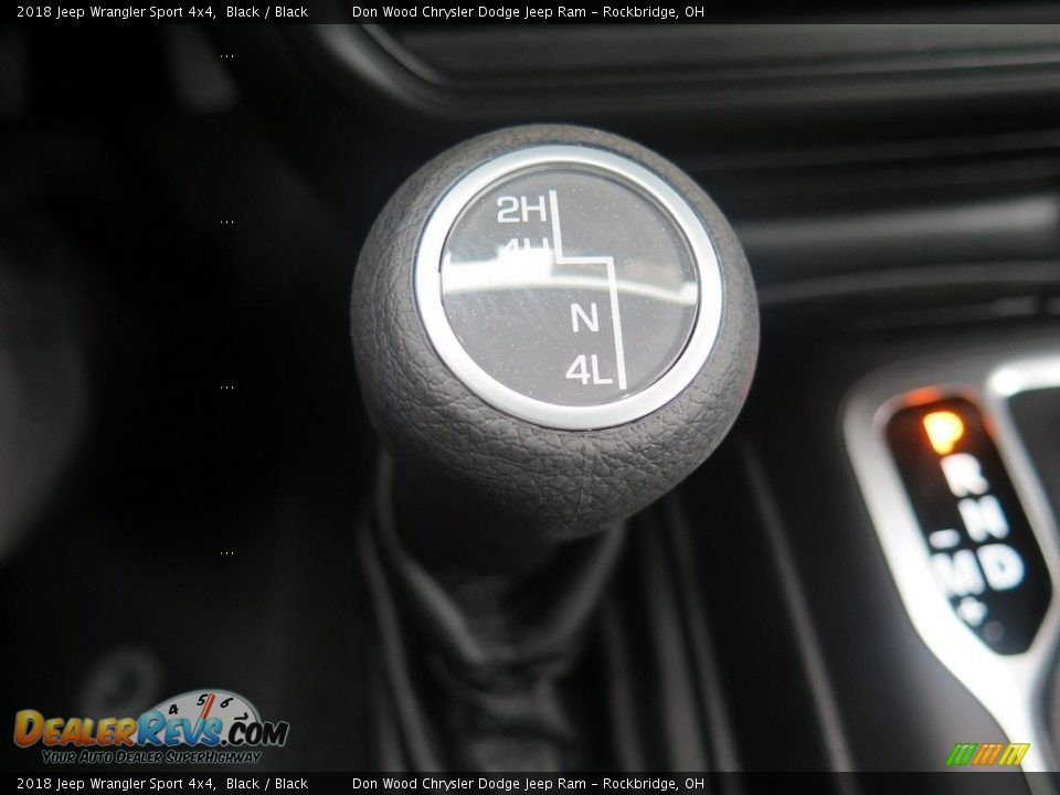 2018 Jeep Wrangler Sport 4x4 Black / Black Photo #33
