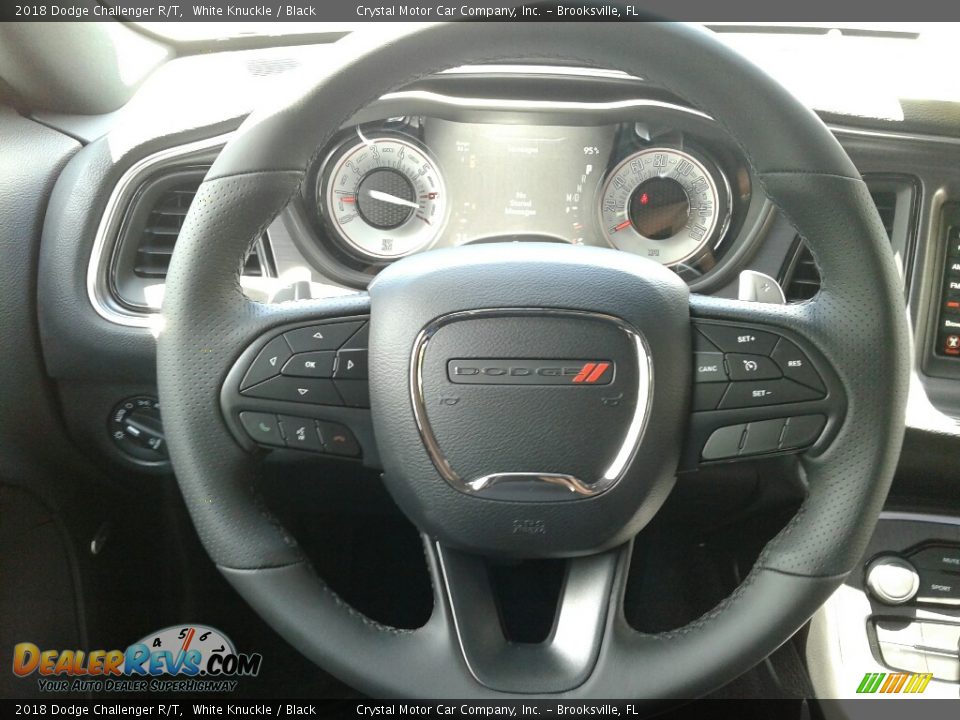 2018 Dodge Challenger R/T White Knuckle / Black Photo #14