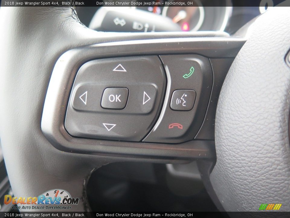 Controls of 2018 Jeep Wrangler Sport 4x4 Photo #34