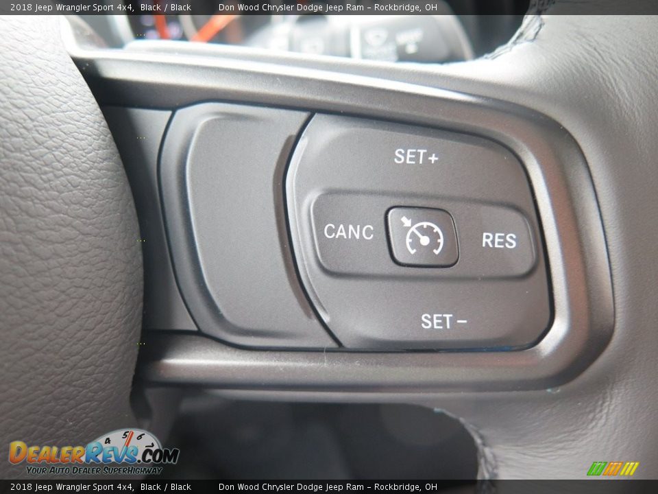 Controls of 2018 Jeep Wrangler Sport 4x4 Photo #35