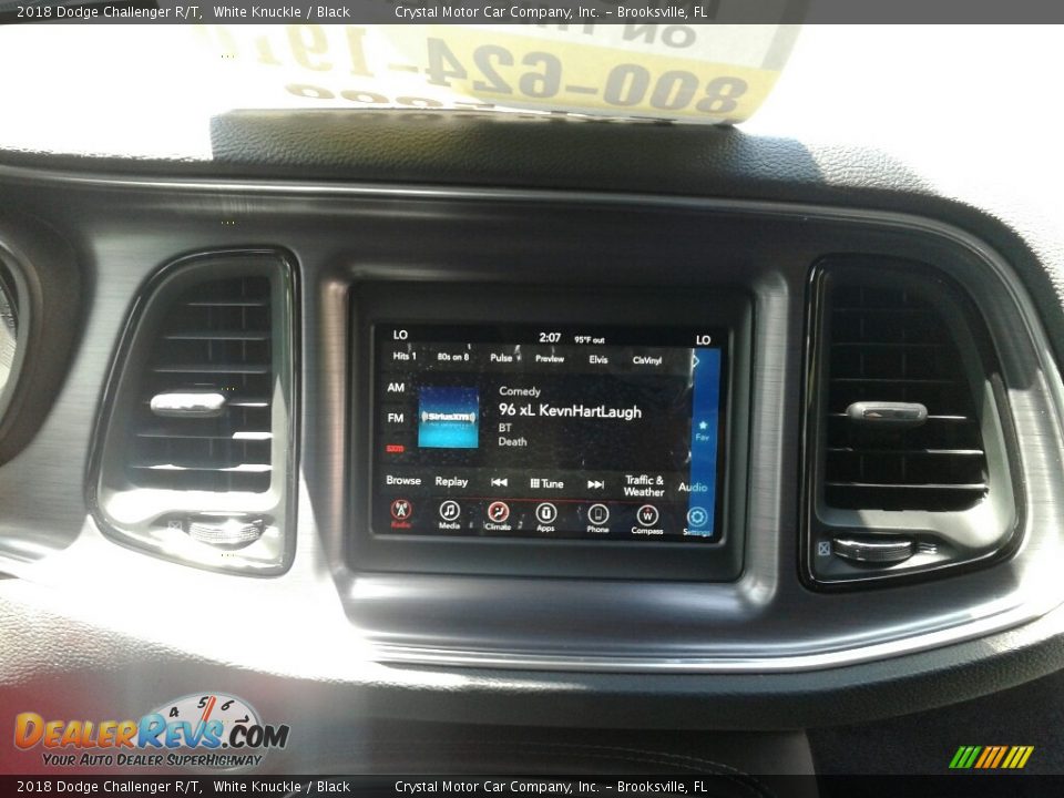 2018 Dodge Challenger R/T White Knuckle / Black Photo #15