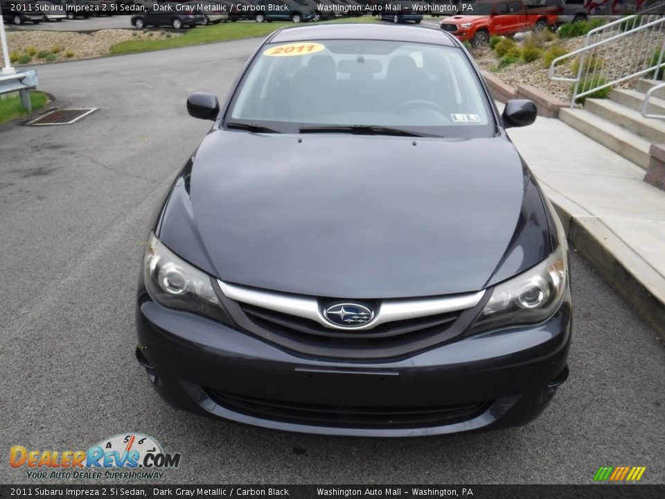 2011 Subaru Impreza 2.5i Sedan Dark Gray Metallic / Carbon Black Photo #4