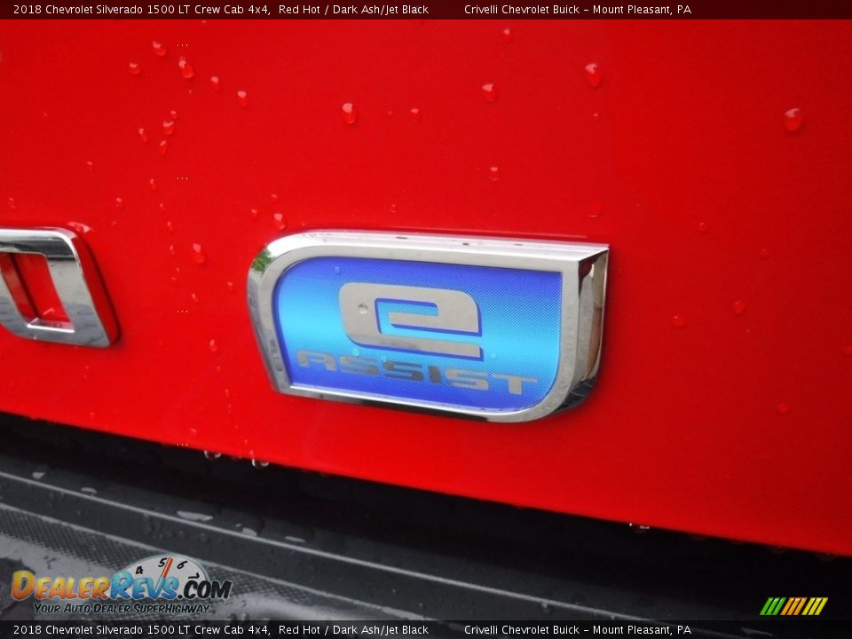 2018 Chevrolet Silverado 1500 LT Crew Cab 4x4 Red Hot / Dark Ash/Jet Black Photo #13