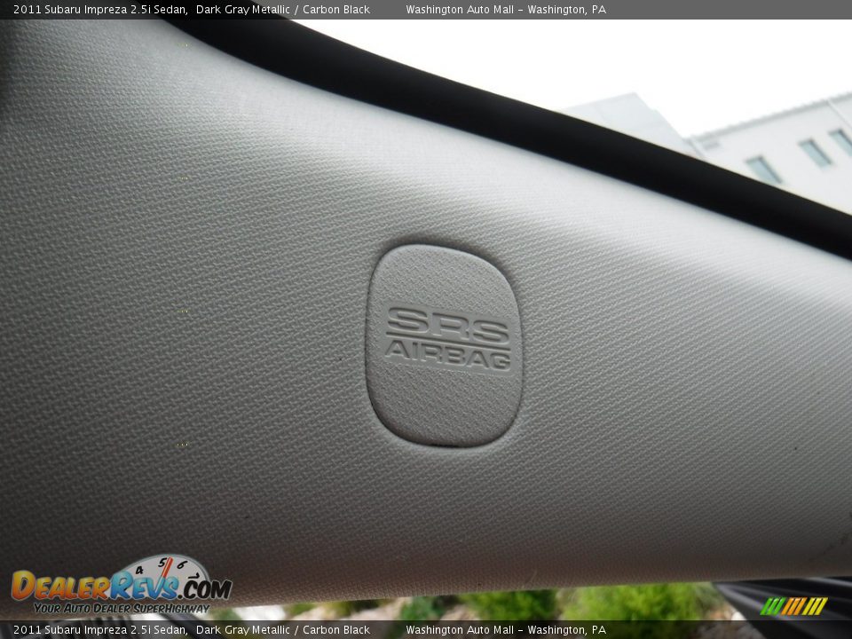 2011 Subaru Impreza 2.5i Sedan Dark Gray Metallic / Carbon Black Photo #16