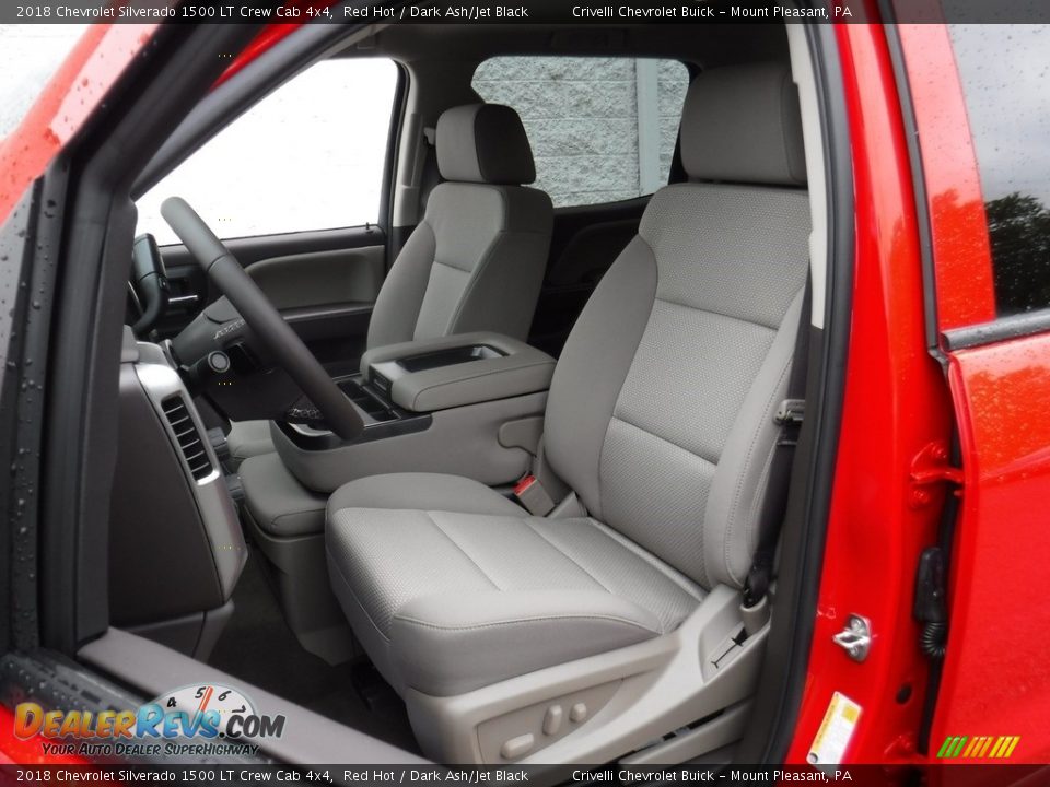 2018 Chevrolet Silverado 1500 LT Crew Cab 4x4 Red Hot / Dark Ash/Jet Black Photo #18