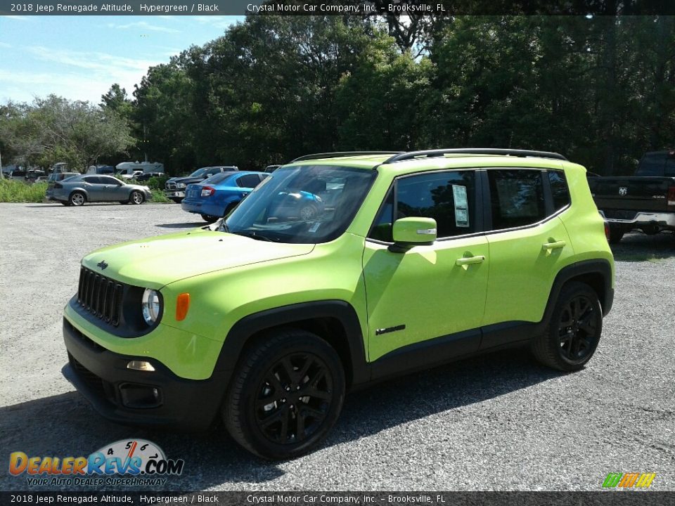2018 Jeep Renegade Altitude Hypergreen / Black Photo #1