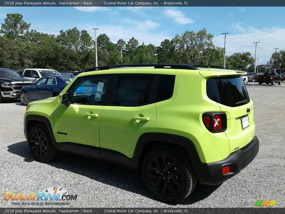 2018 Jeep Renegade Altitude Hypergreen / Black Photo #3
