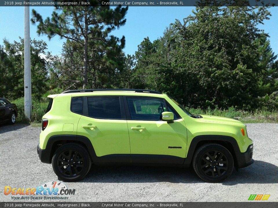 2018 Jeep Renegade Altitude Hypergreen / Black Photo #6