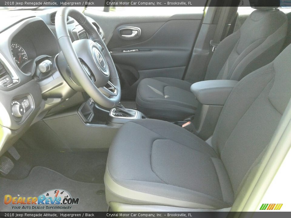 2018 Jeep Renegade Altitude Hypergreen / Black Photo #9