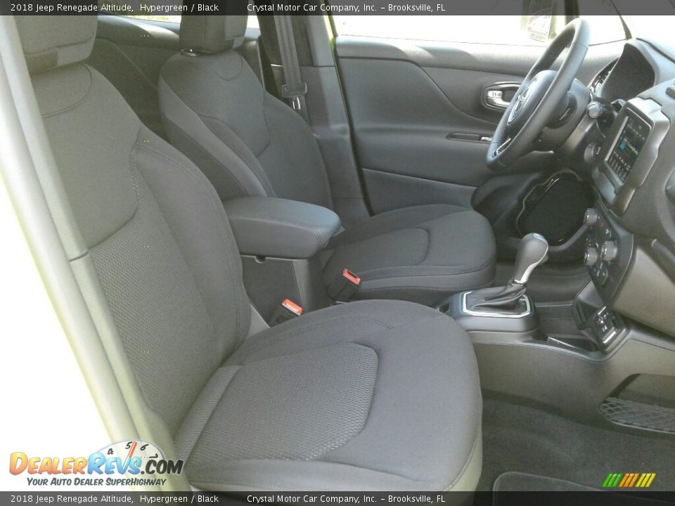 2018 Jeep Renegade Altitude Hypergreen / Black Photo #12
