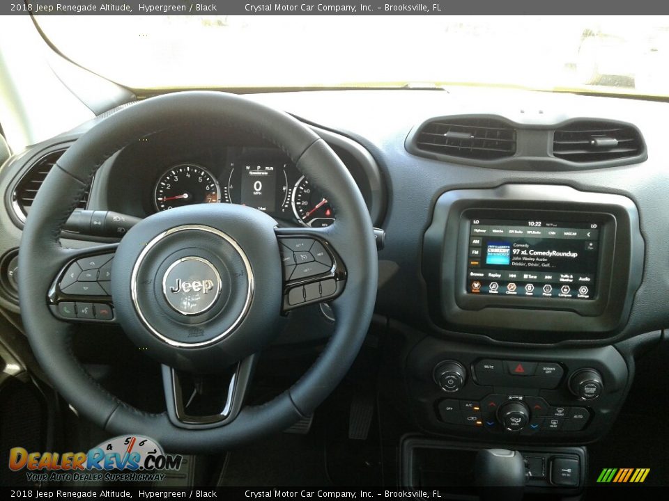 2018 Jeep Renegade Altitude Hypergreen / Black Photo #13