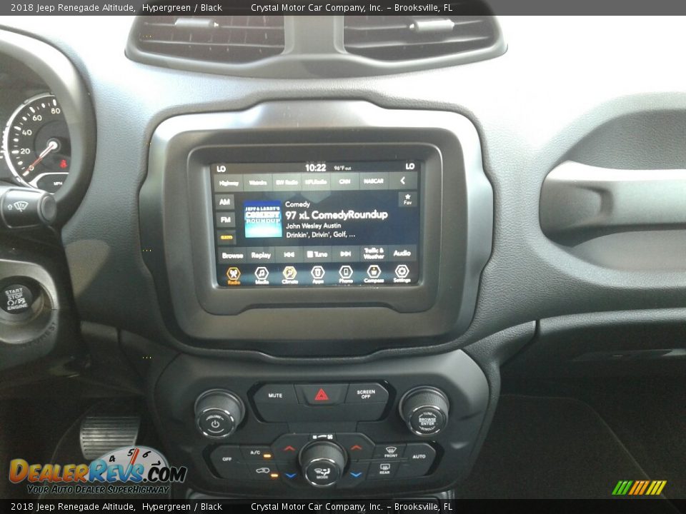 2018 Jeep Renegade Altitude Hypergreen / Black Photo #15