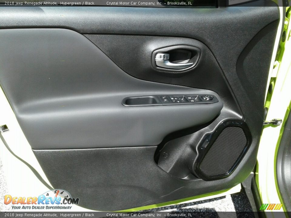 2018 Jeep Renegade Altitude Hypergreen / Black Photo #17