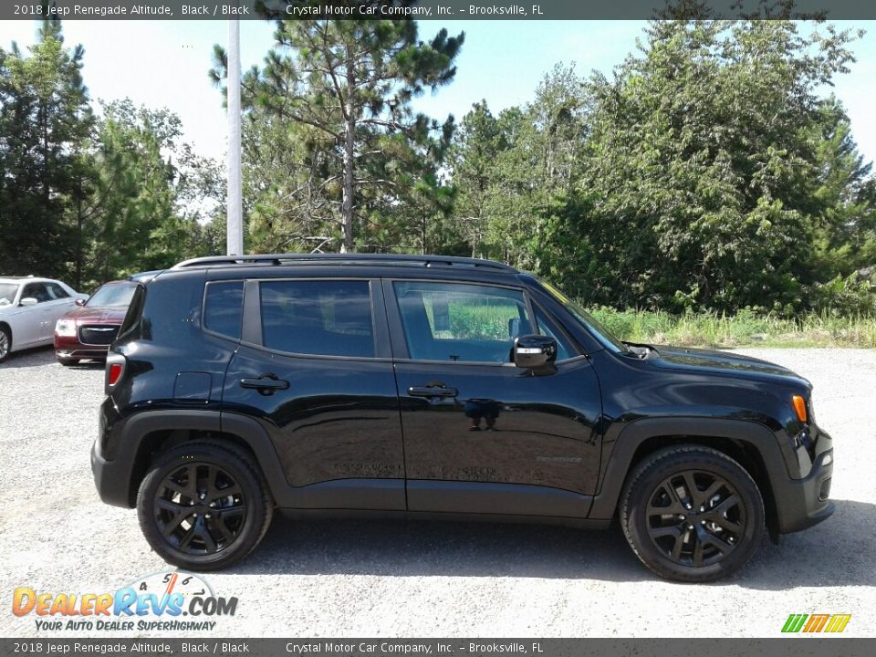 2018 Jeep Renegade Altitude Black / Black Photo #6