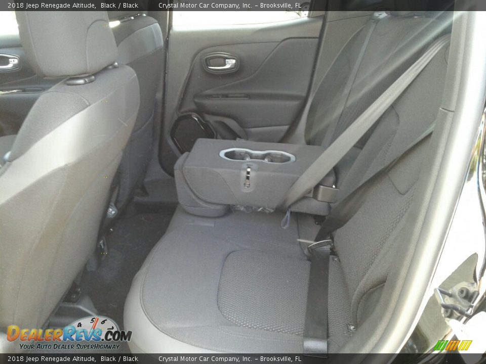 2018 Jeep Renegade Altitude Black / Black Photo #10