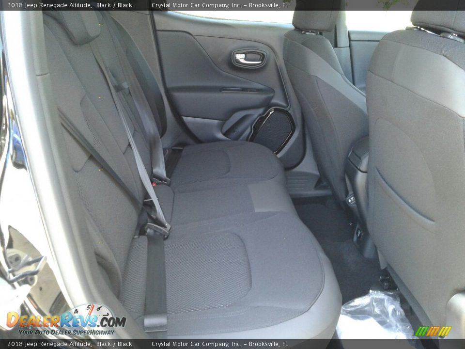 2018 Jeep Renegade Altitude Black / Black Photo #11
