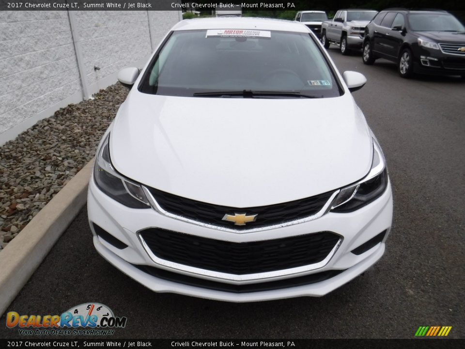 2017 Chevrolet Cruze LT Summit White / Jet Black Photo #4