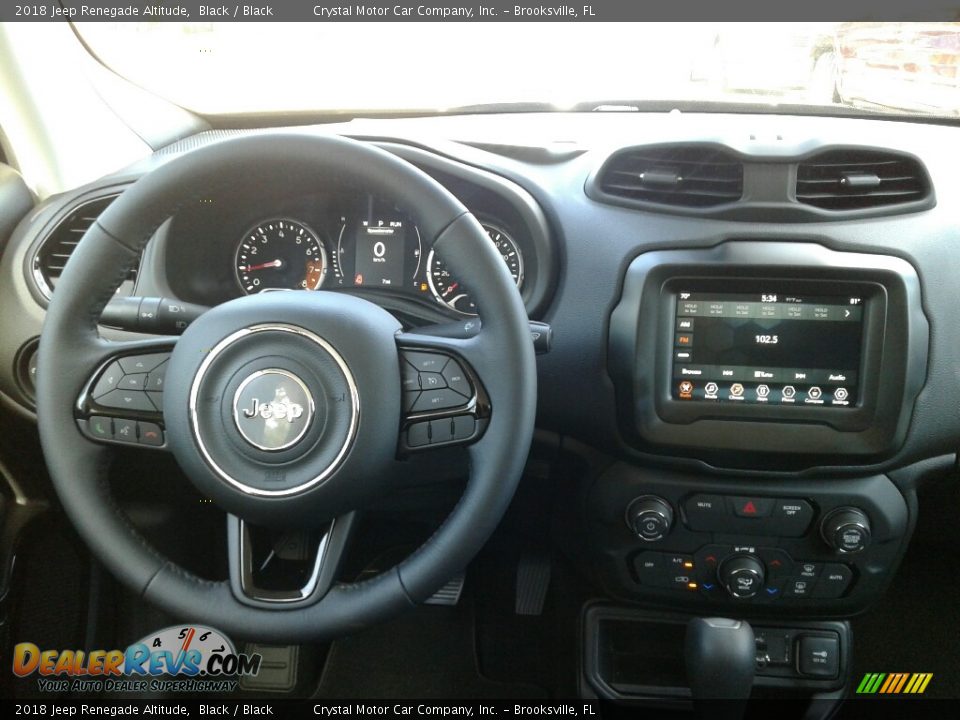 2018 Jeep Renegade Altitude Black / Black Photo #13
