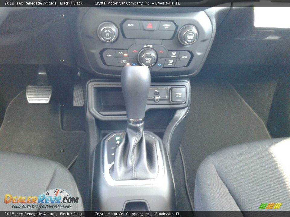 2018 Jeep Renegade Altitude Black / Black Photo #16