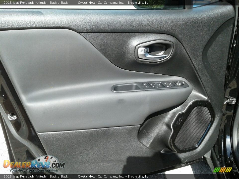 2018 Jeep Renegade Altitude Black / Black Photo #17