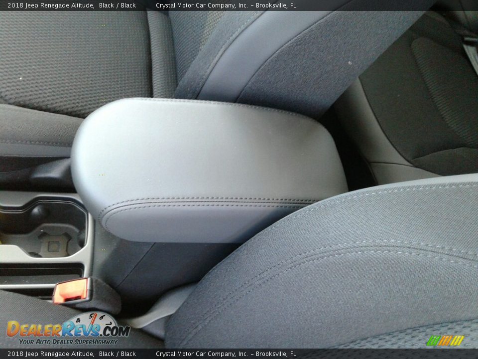2018 Jeep Renegade Altitude Black / Black Photo #18