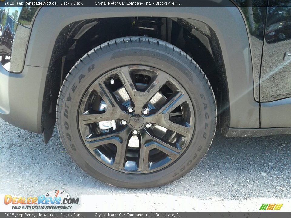 2018 Jeep Renegade Altitude Black / Black Photo #20