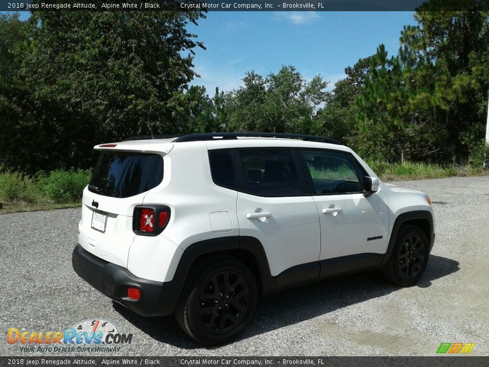 2018 Jeep Renegade Altitude Alpine White / Black Photo #5