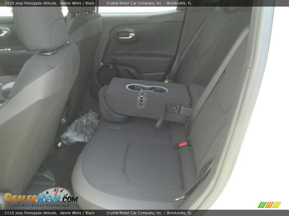 2018 Jeep Renegade Altitude Alpine White / Black Photo #10