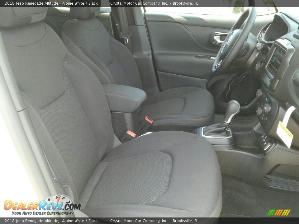 2018 Jeep Renegade Altitude Alpine White / Black Photo #12