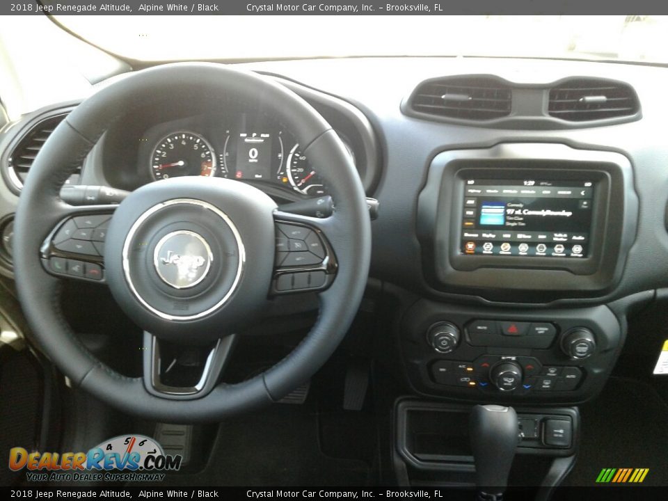 2018 Jeep Renegade Altitude Alpine White / Black Photo #13