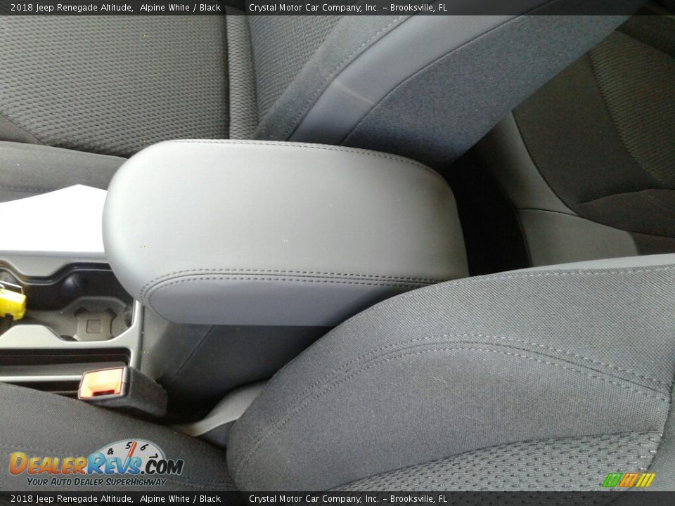 2018 Jeep Renegade Altitude Alpine White / Black Photo #18