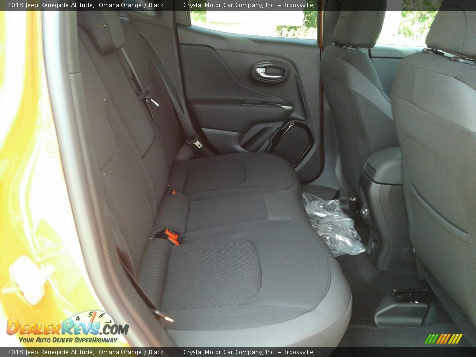2018 Jeep Renegade Altitude Omaha Orange / Black Photo #11
